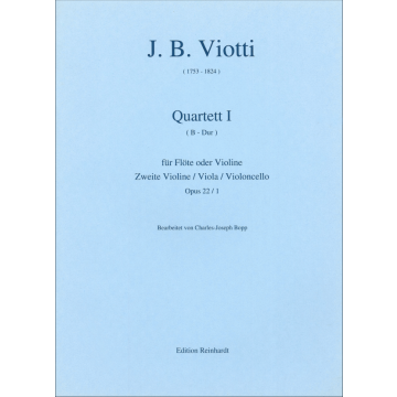 Quartett I (B-Dur)