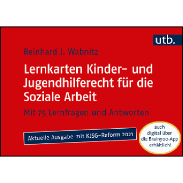 Lernkarten Kinder- und Jugendhilferecht für die Soziale Arbeit