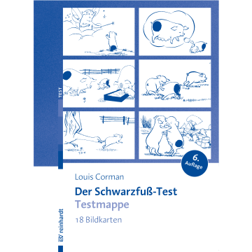 Schwarzfuß-Test-Testmappe