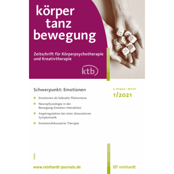 körper - tanz - bewegung 1/2021