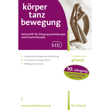 körper - tanz - bewegung 4/2022