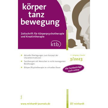 körper - tanz - bewegung 3/2023