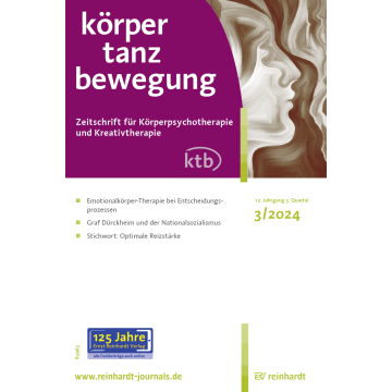 Fachbeitrag: Subjektive Wirksamkeit der Emotionalkörper-Therapie (EKT) bei beruflichen und studiumsbezogenen Entscheidungsprozessen