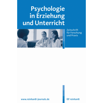 Psychologie in Erziehung und Unterricht 3/2018