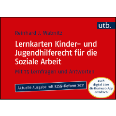 Lernkarten Kinder- und Jugendhilferecht für die Soziale Arbeit